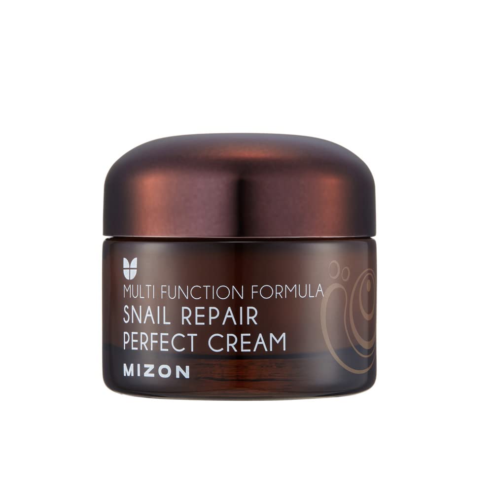 MIZON Snail Repair Perfect Cream, Snail Mucin, Niacinamide, Phyto Mucin, Adenosine, Deep Hydration, Wrinkle-care, Nutrition, Par
