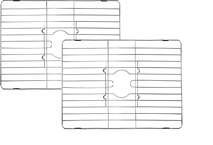 Better Houseware 14878 Large Sink Protector Grid, Stainless Steel (2 Pack)