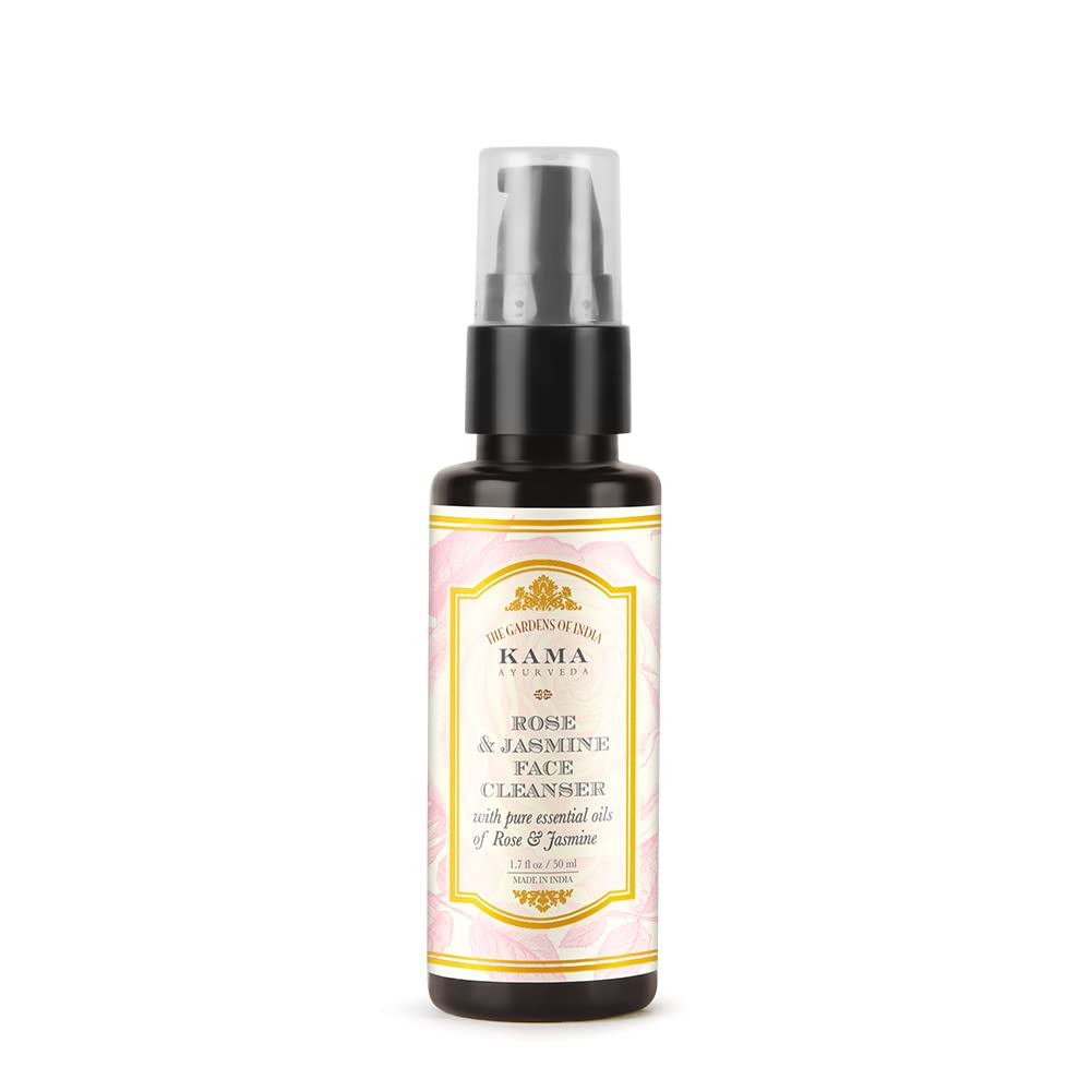Kama Ayurveda Rose Jasmine Face Cleanser, 50Ml