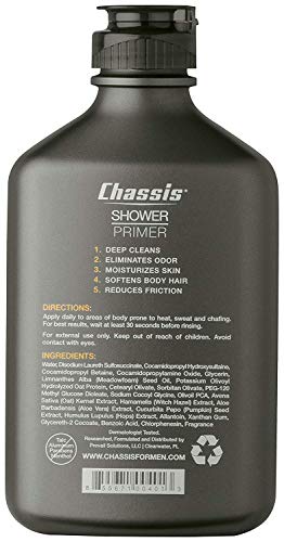 Chassis 5-In-1 Shower Primer, Menas Anti-Chafing Gel And Deep-Cleansing Bodywash
