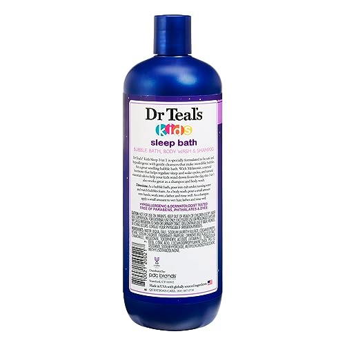 Dr Teals Kids 3-In-1 Bubble Bath, Body Wash & Shampoo Sleep Bath (1) 20 Fluid Ounce Bottle