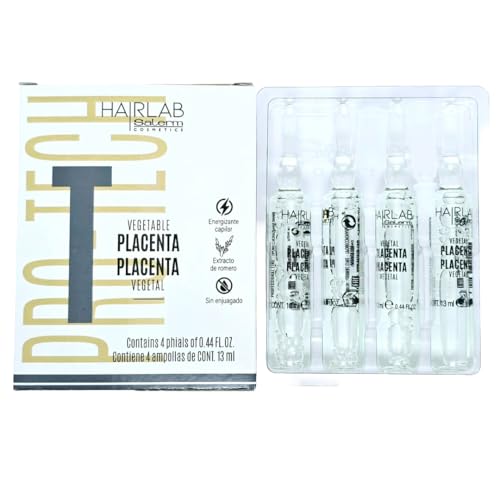 Salerm Vegetable Placenta Restructurer 4 Applications Big Sale, 0.44 Fl Oz (Pack of 4)