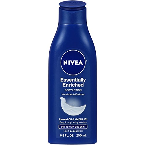 NIVEA Essentially Enriched Body Lotion for Dry Skin, 68 Fl Oz Bottle