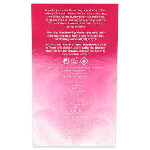 Paris Hilton Can Can Burlesque Eau De Toilette Spray For Women, 34 Ounce