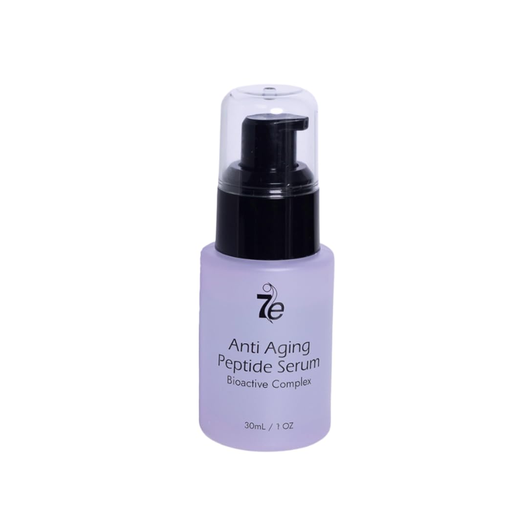7E Wellness:Anti-Aging Peptide Serum, Anti-Wrinkle Copper Peptide Serum With Hyaluronic Acid & Polypeptides - Supports Collagen 