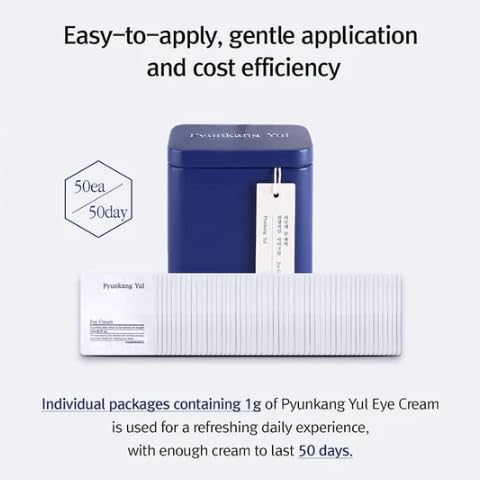 Pyunkang Yul Eye Cream - Deep Nourishing Eye Moisturizer Cream, Healthy Ingredients From Shea Butter, Saponin, Isoflavonoid For