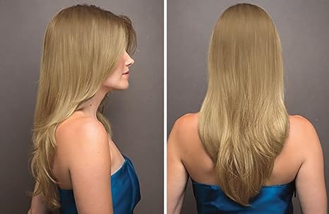 Noriko Angelica Synthetic Wig by Rene of Paris and Wig Lift Comb - Butter Pecan - Bundle 2 Items