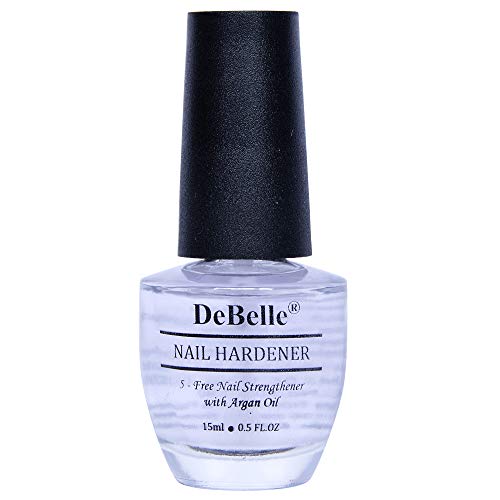 Debelle Nail Care Nail Polish | Transparent| Enriched With Argan Oil| 15Ml (Nail Hardener)
