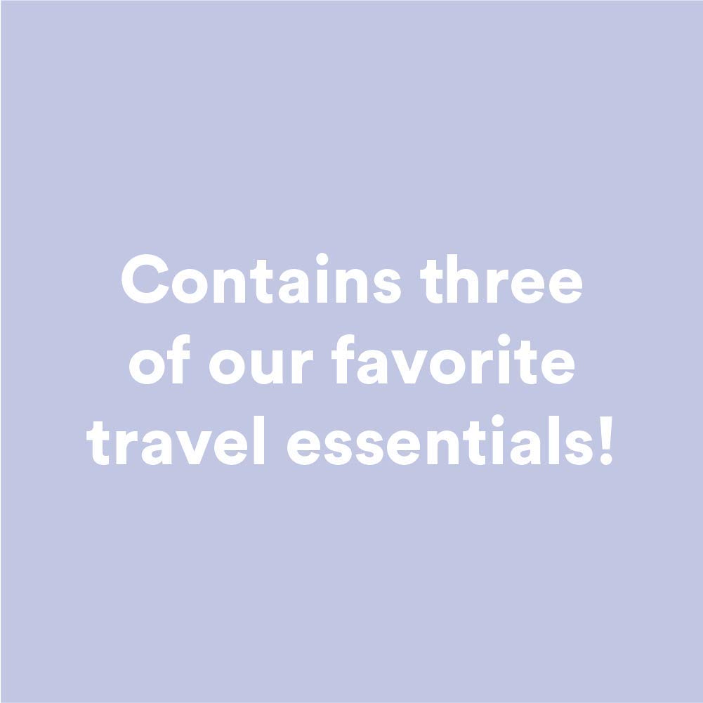 Camille Beckman Classic Collection Travel Trios, English Lavender, Glycerine Hand Therapy 1.35 Oz, Silky Body Cream 2 Oz, Hand &