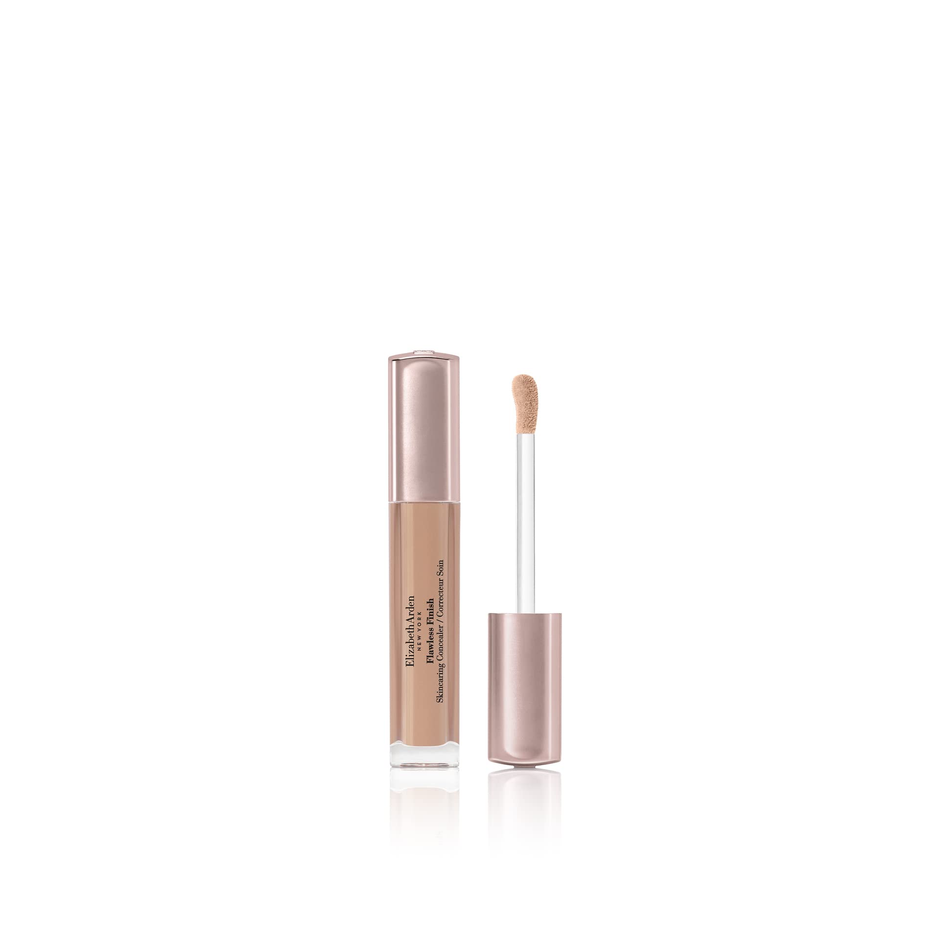Elizabeth Arden Flawless Finish Skincaring Concealer with Hyaluronic Acid, Vitamin C and E, 415 (Tan), 0.2 oz