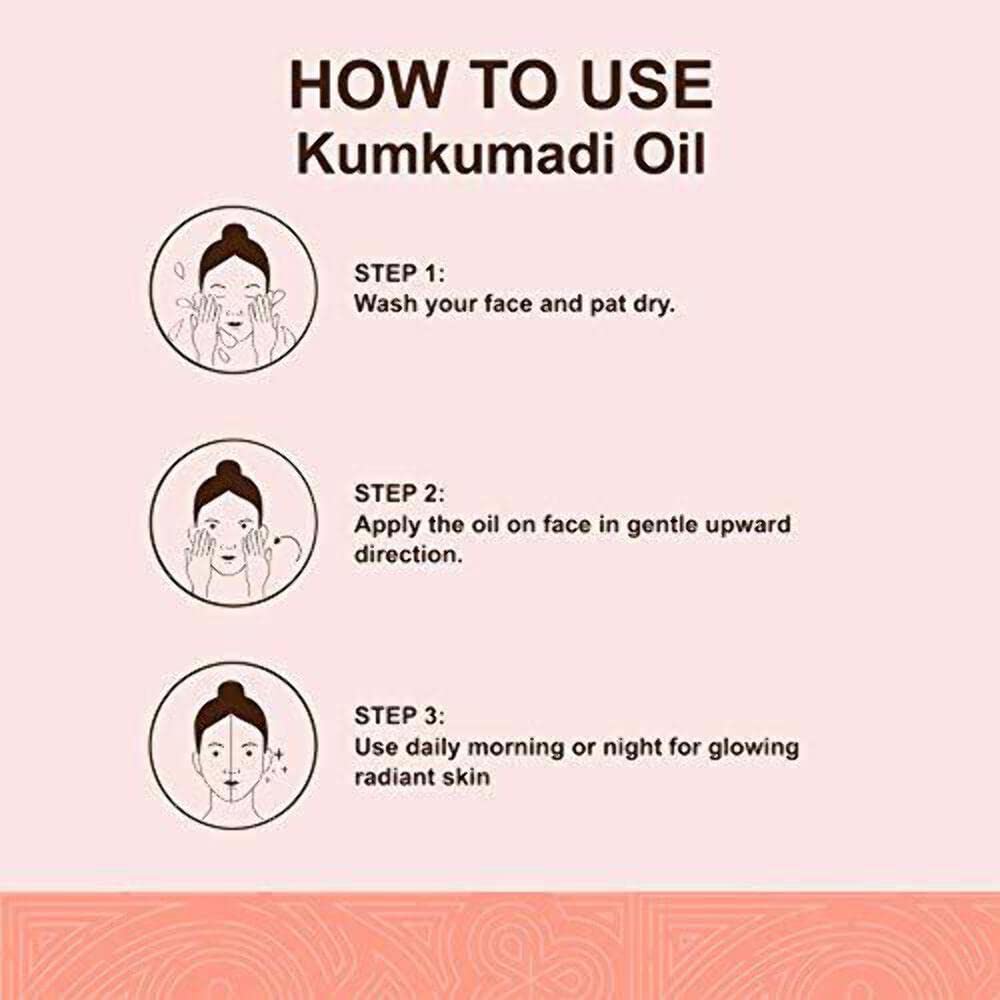 Auravedic Kumkumadi Oil Pure Saffron For Ultra Radiant Skin | 3.38 Fl Oz (100Ml)