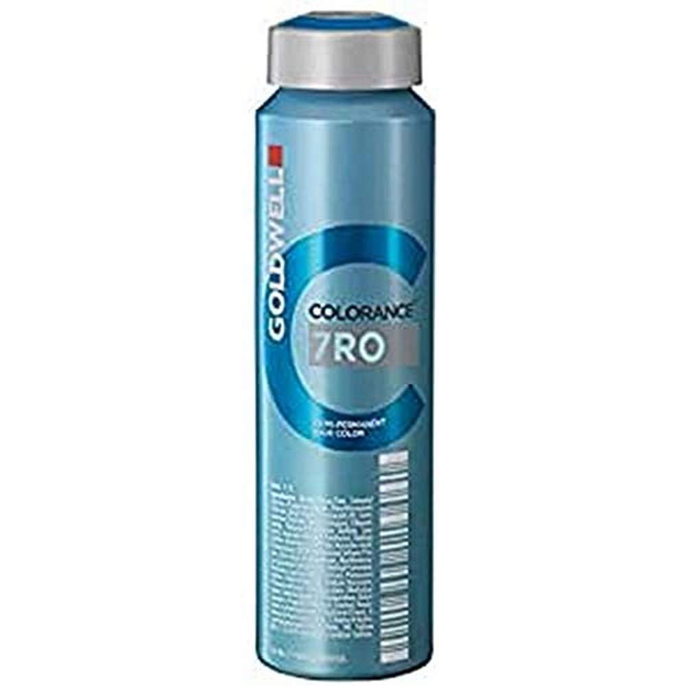 Goldwell Colorance Demipermanent Hair Color, 7RO, Max Striking Red Copper, 4.05 oz