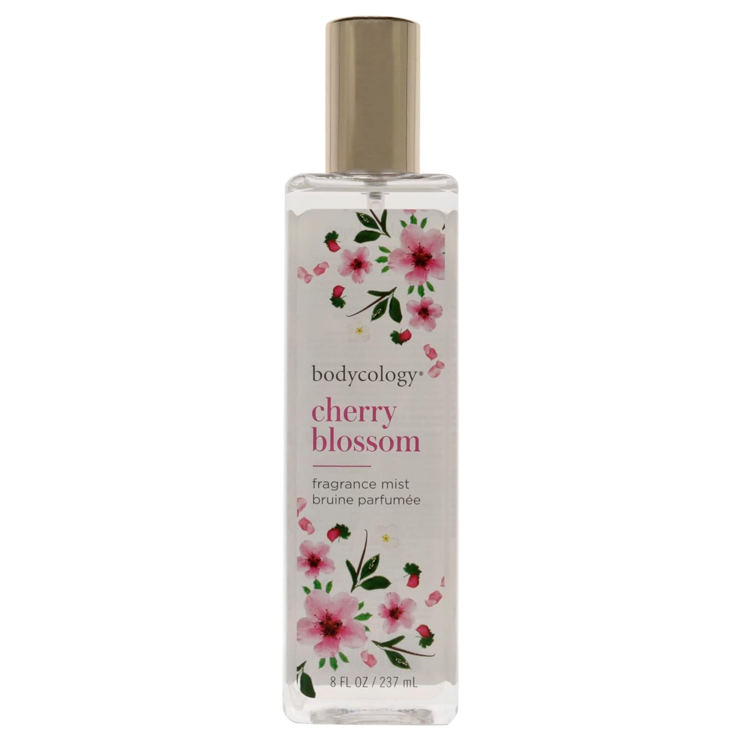 NC 8 oz Fragrance Mist Spray Perfume for Women Bodycology Cherry Blossom Cedarwood And Pear Perfume By Bodycology Fragrance Mist