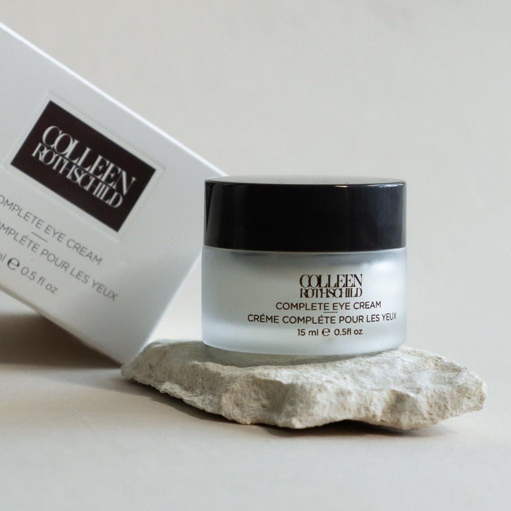 COLLEEN ROTHSCHILD Complete Eye Cream | Daily Restorative Cream Hydrates, Plumps, Firms & Combats Dark Circles | Improves Appear