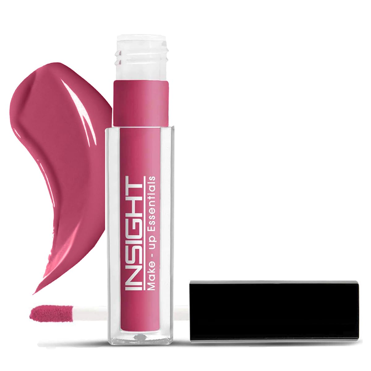 Insight Non Transfer Lip Color  Molten Pink | Waterproof| Matte Finish| Transfer & Smudge Proof| Lightweight| 12 Hr Wear| Highl