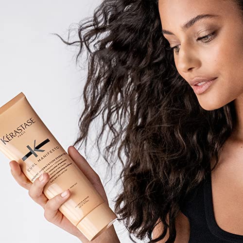 Kerastase Curl Manifesto Hydratation Essentielle Conditioner  Lightweight Conditioner  Detangles, Smooths & Prevents Frizz  For