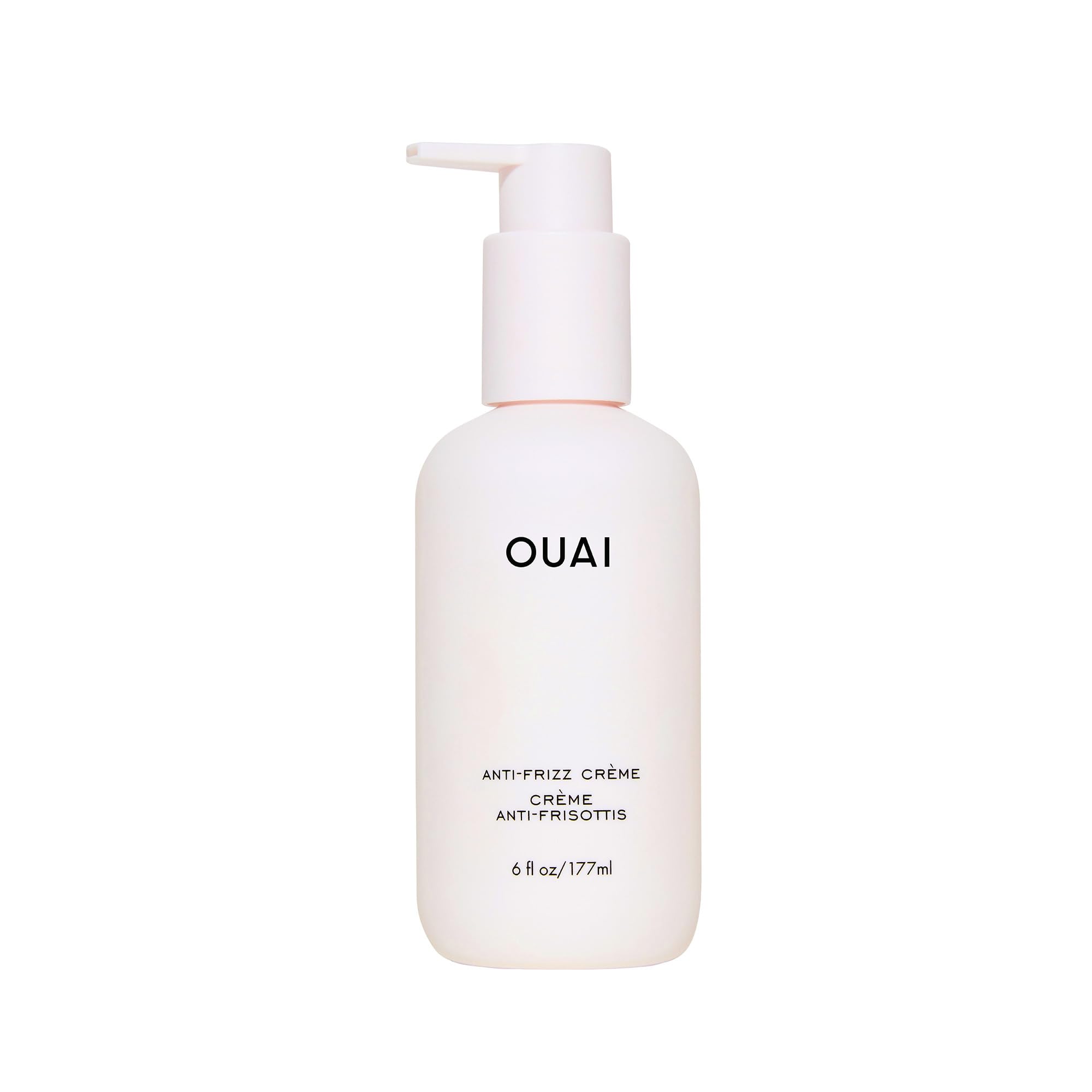 OUAI Anti Frizz Cream - Moisturizing Hair Cream with Frizz Control & Heat Protection - Provides Lasting Hydration with Jackfruit
