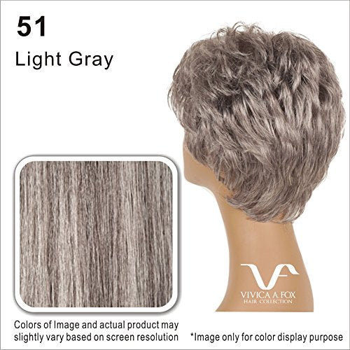 Vivica A. Fox H222-V Premium Human Hair, PS Cap Wig in Color 51