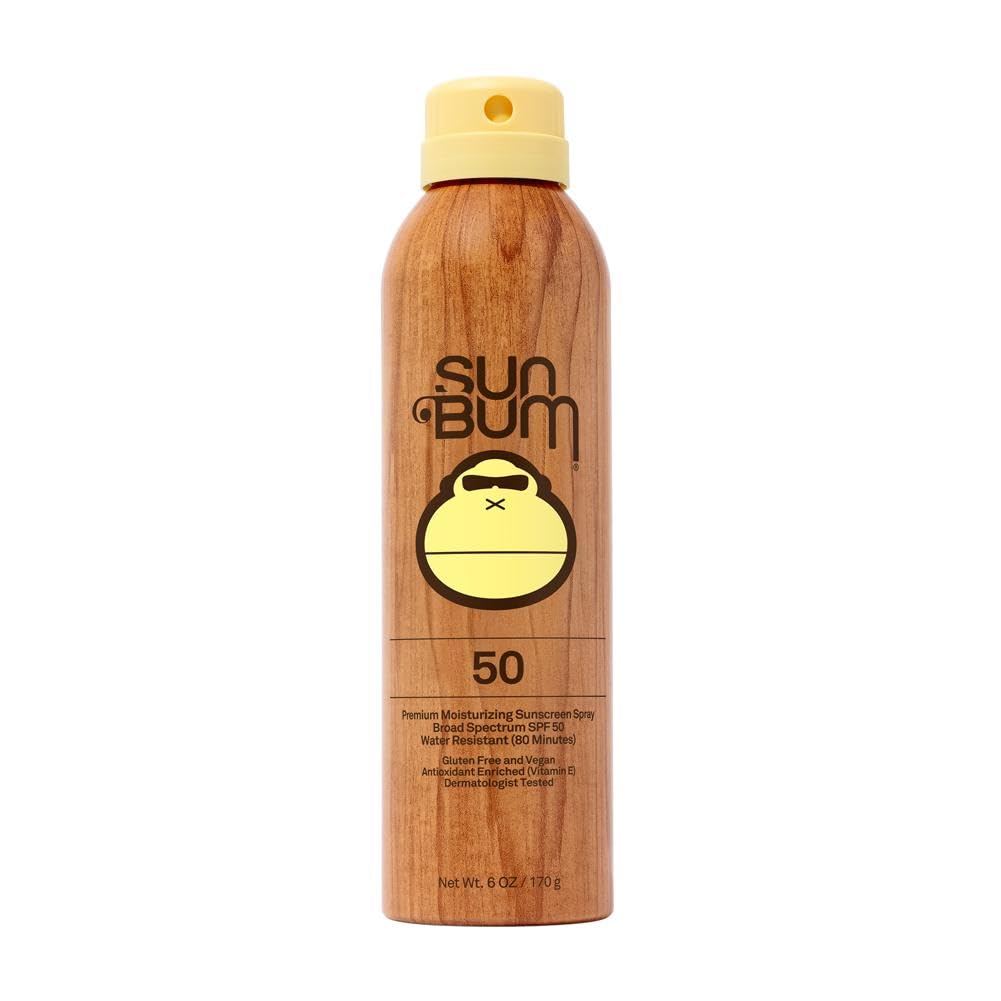 Sun Bum Original Spf 50 Sunscreen Spray |Vegan And Hawaii 104 Reef Act Compliant (Octinoxate & Oxybenzone Free) Broad Spectrum M
