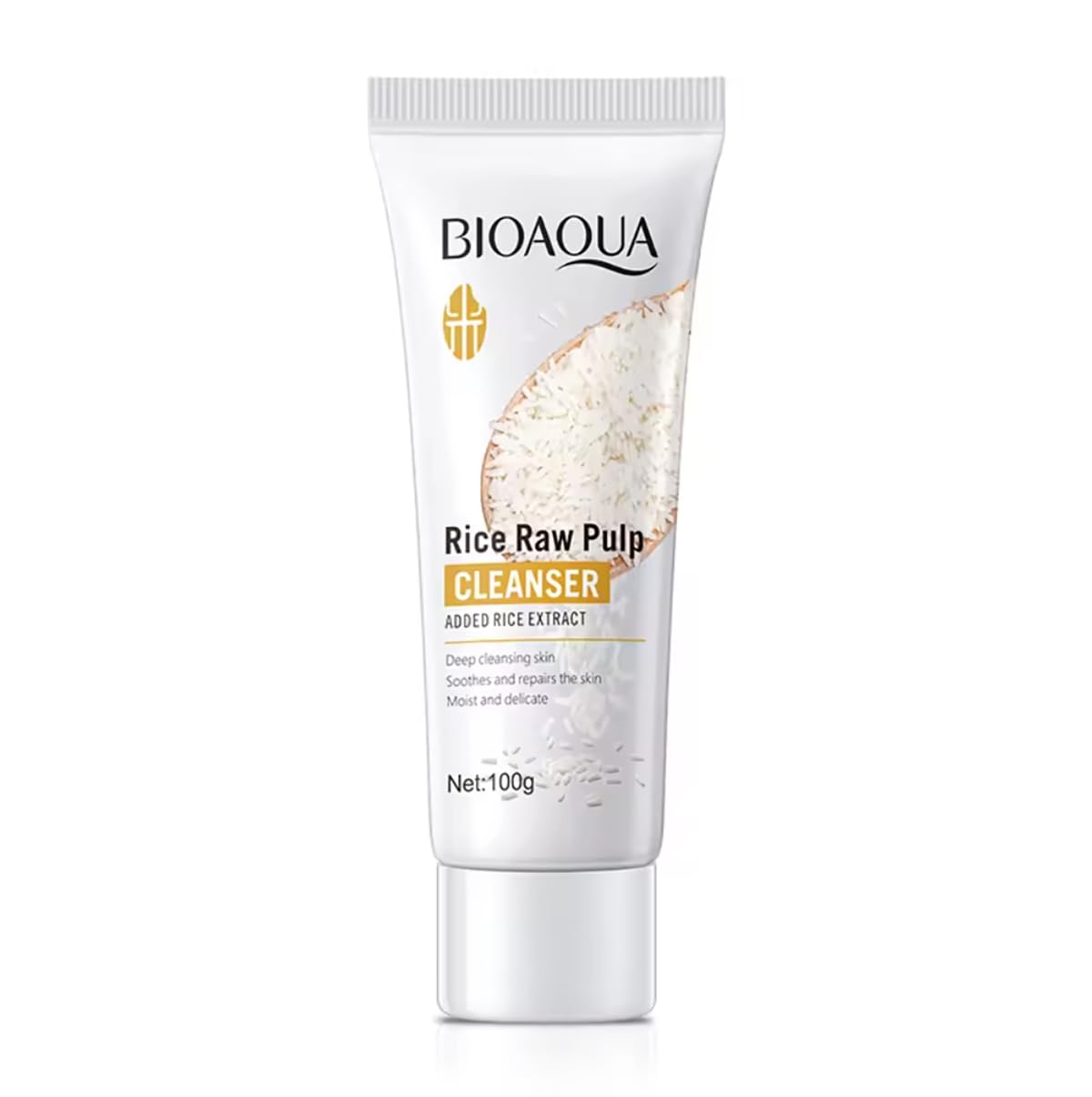 BIOAQUA Rice Raw Pulp Foam Cleanser Deep Cleansing 100g