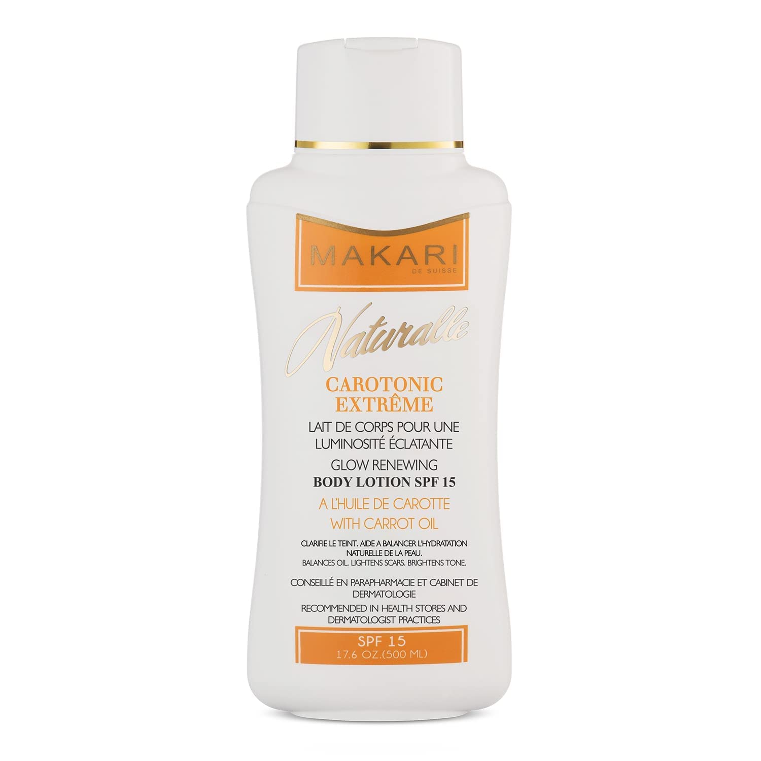 Makari Naturalle Carotonic Extreme 4 Piece Gift Set With Skin-Enriching Carrot Oil And Spf15 Ideal For Combination, Oily & Acne