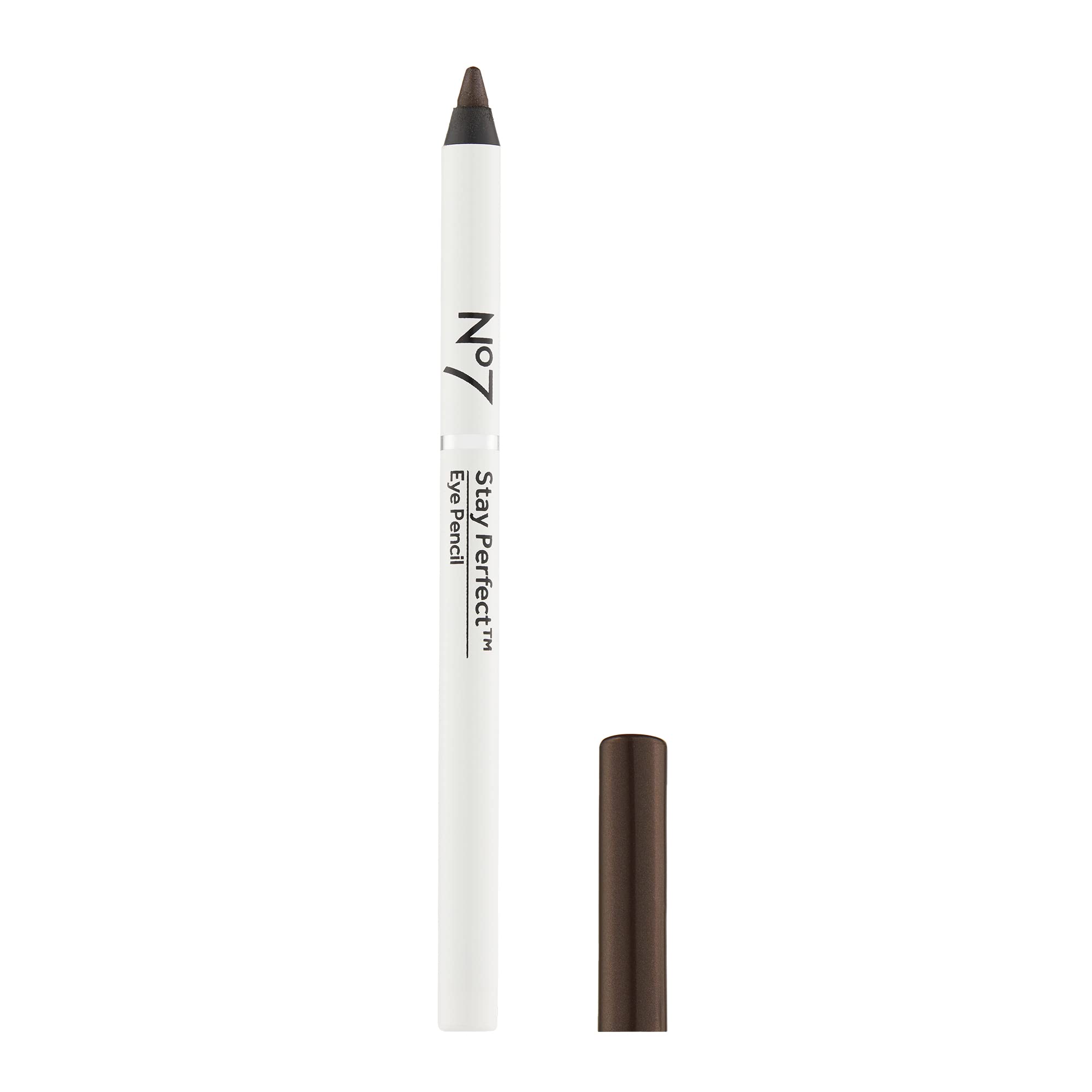 No7 Stay Perfect Amazing Eye Pencil - Brown - Precision Tip Pencil Eyeliner For Silky, Effortlessly Smooth Texture - Up To 12 Hr