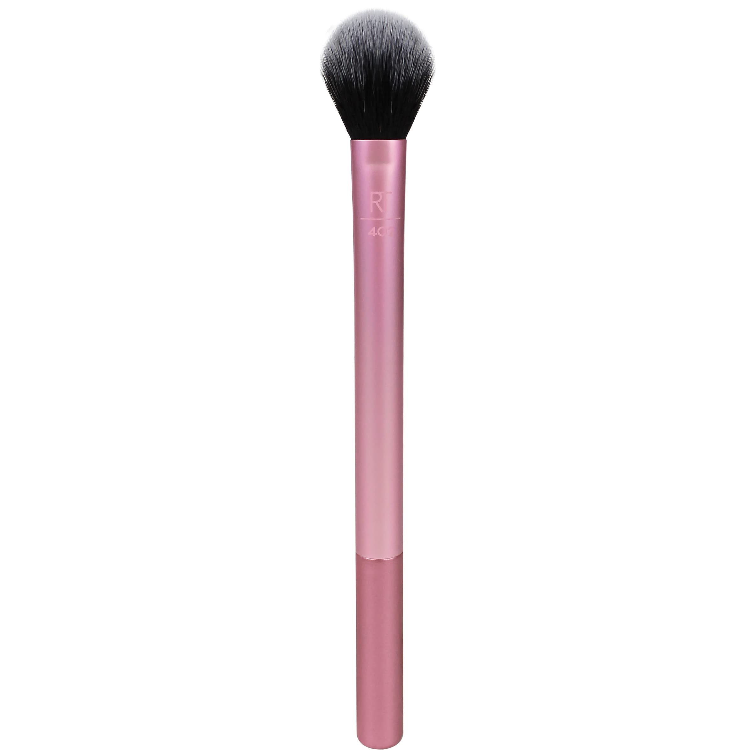 Real Techniques Makeup Setting Brush, For Setting Powder, Loose Powder, & Pressed Powder, 402 Face Makeup Brush, Sheer Coverage