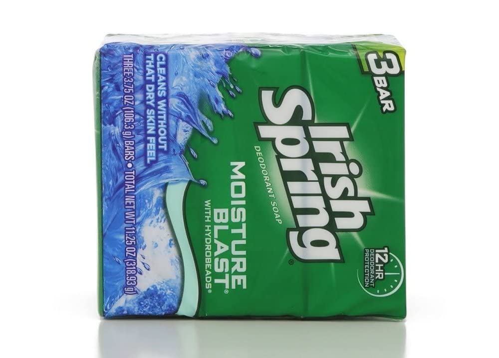 Irish Springs Moisture Blast 3 Pack