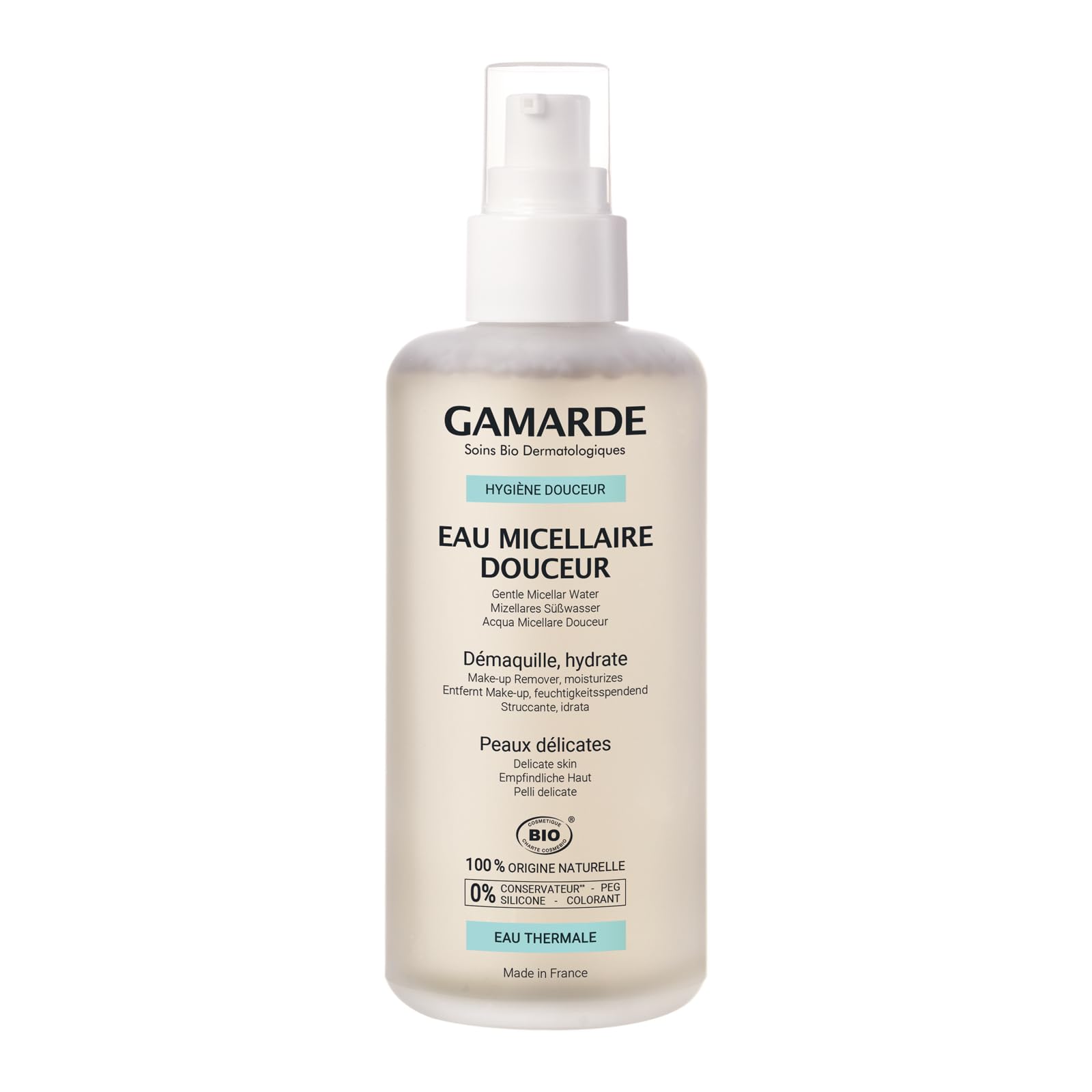 Gentle Micellar Water Make-Up Remover By Gamarde For Women - 6.76 Oz Makeup Remover