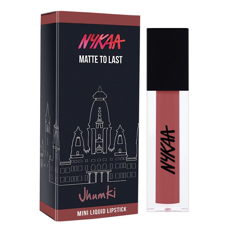 Nykaa Matte To Last! Mini Liquid Lipstick  Jhumki 14