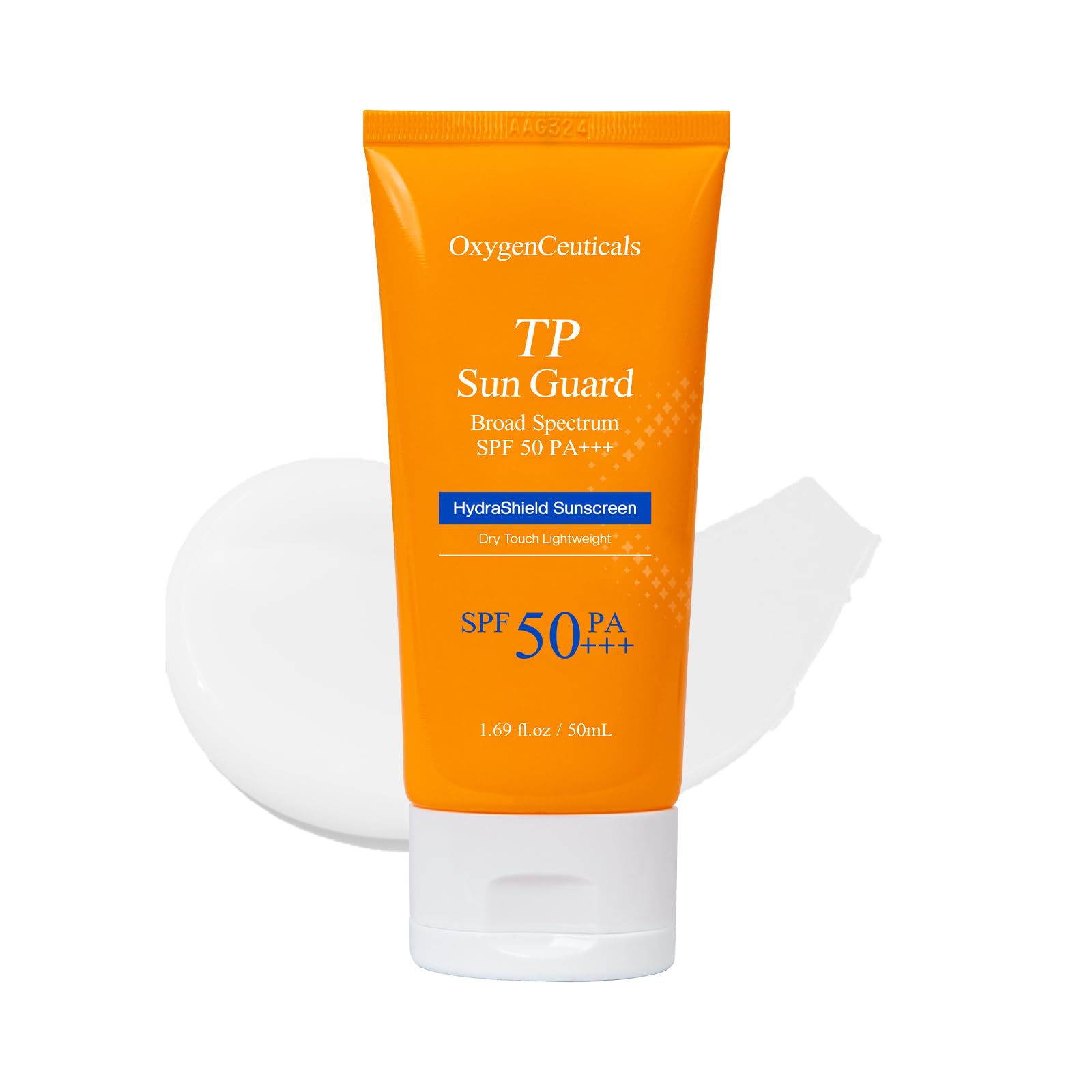 OxygenCeuticals TP Sun Guard - SPF 50+ Reef-Friendly, Oxybenzone & Octinoxate Free, Lightweight & Hydrating Daily Sunscreen with