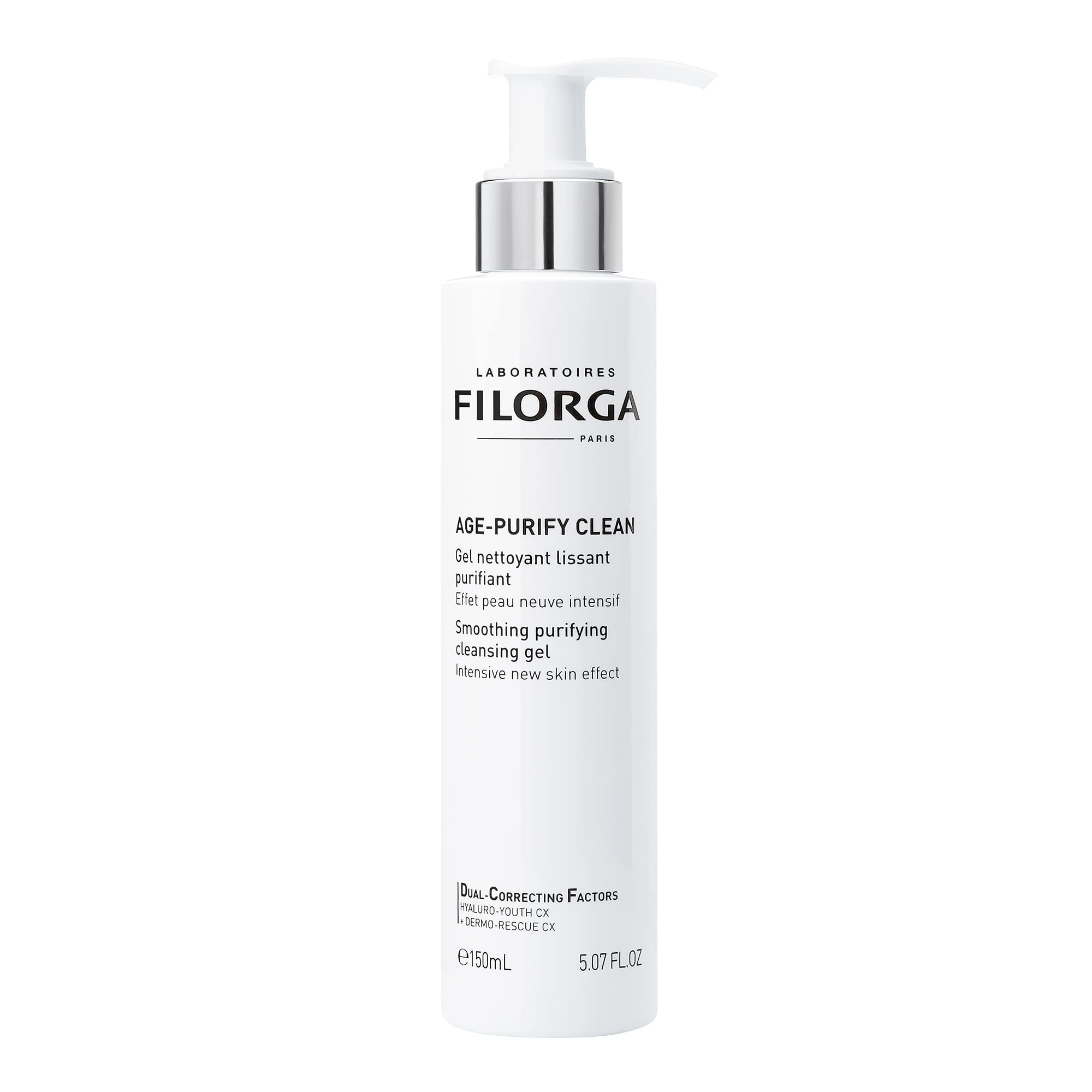 Filorga Age-Purify Face Cleansing Gel, Smooth and Purify Skin with A Foaming Gel Enriched With Polysaccharides to Remove Impurit