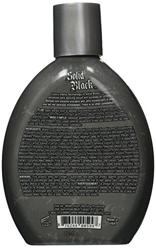 Millennium Tanning Products, Solid Black 100x (135 oz) and Insanely Black 60x (135 oz)