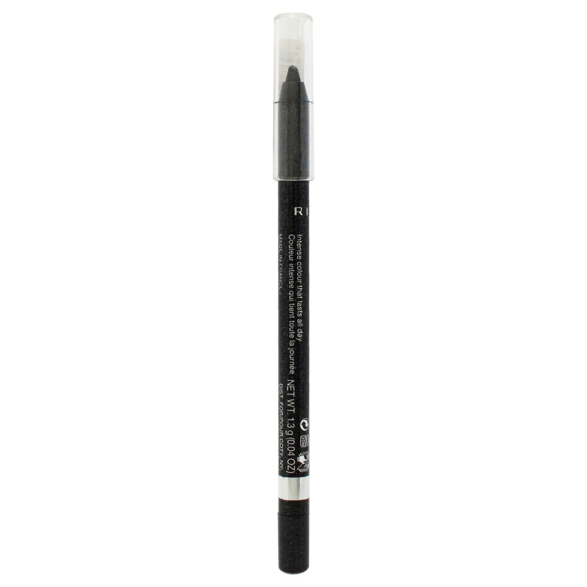 Rimmel Scandaleyes Waterproof Kohl Kajal Liner, Sparkling Black, 0.04 Fluid Ounce