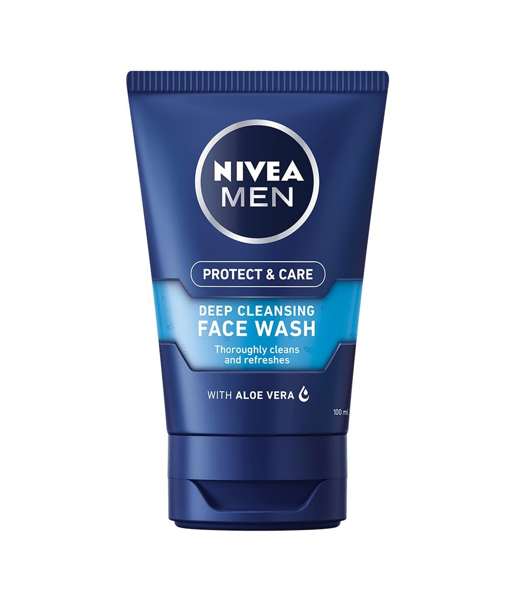 Nivea For Men Deep Cleansing Face Wash (100Ml)