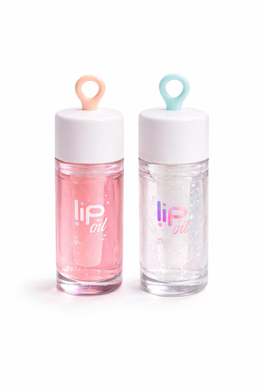 Kawaii Korean Lip Oil Gloss For Women & Girls  Moisturizing Clear Lip Oil With Shimmer, NonSticky Hydrating Lip Gloss, Lightwe