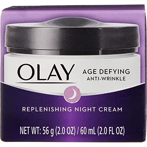 OLAY Age Defying Anti-Wrinkle Replenishing Night Cream 2 oz (Pack of 7)