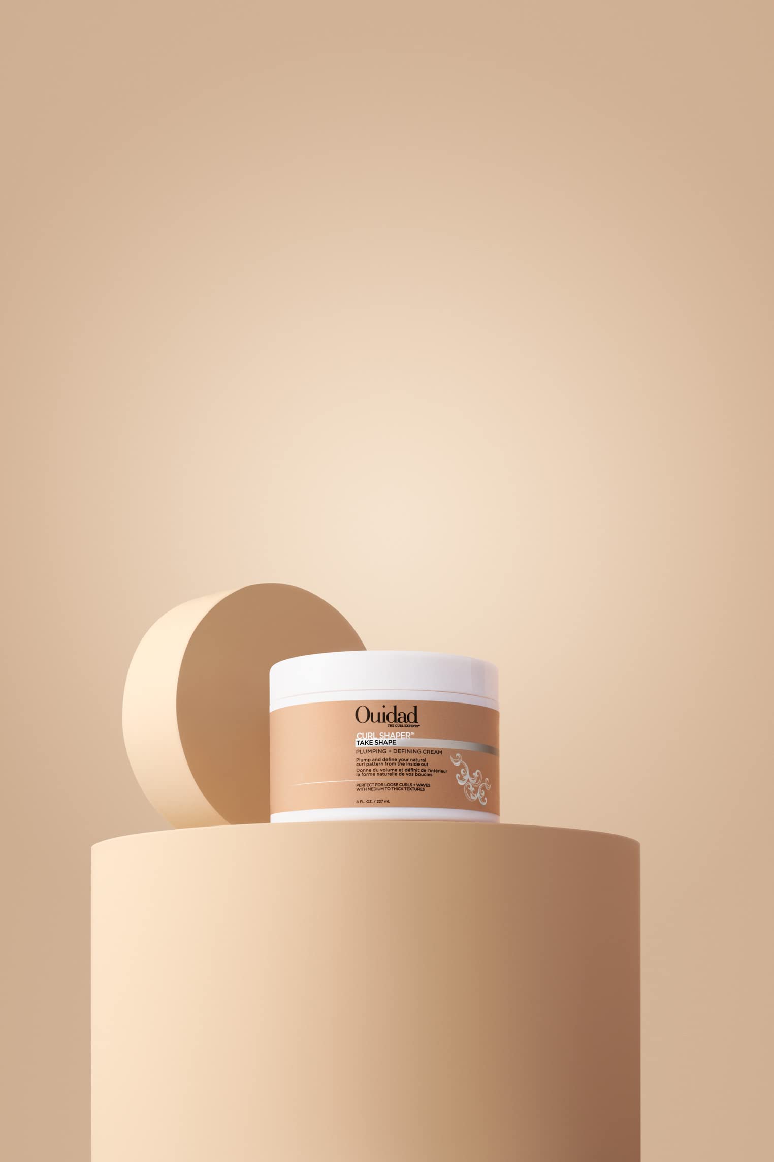 Ouidad Curl Shaper Take Shape Plumping + Defining Cream, 8 Oz.