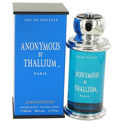 Thallium Anonymous Cologne By Yves De Sistelle 33 Oz Eau De Toilette Spray For Men - 100% Authentic