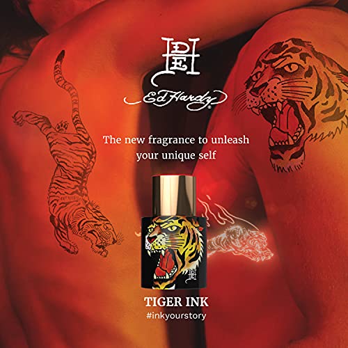 Ed Hardy Fragrance Mist, Tiger Ink, Body Spray For Men & Women, 8 Fl. Oz