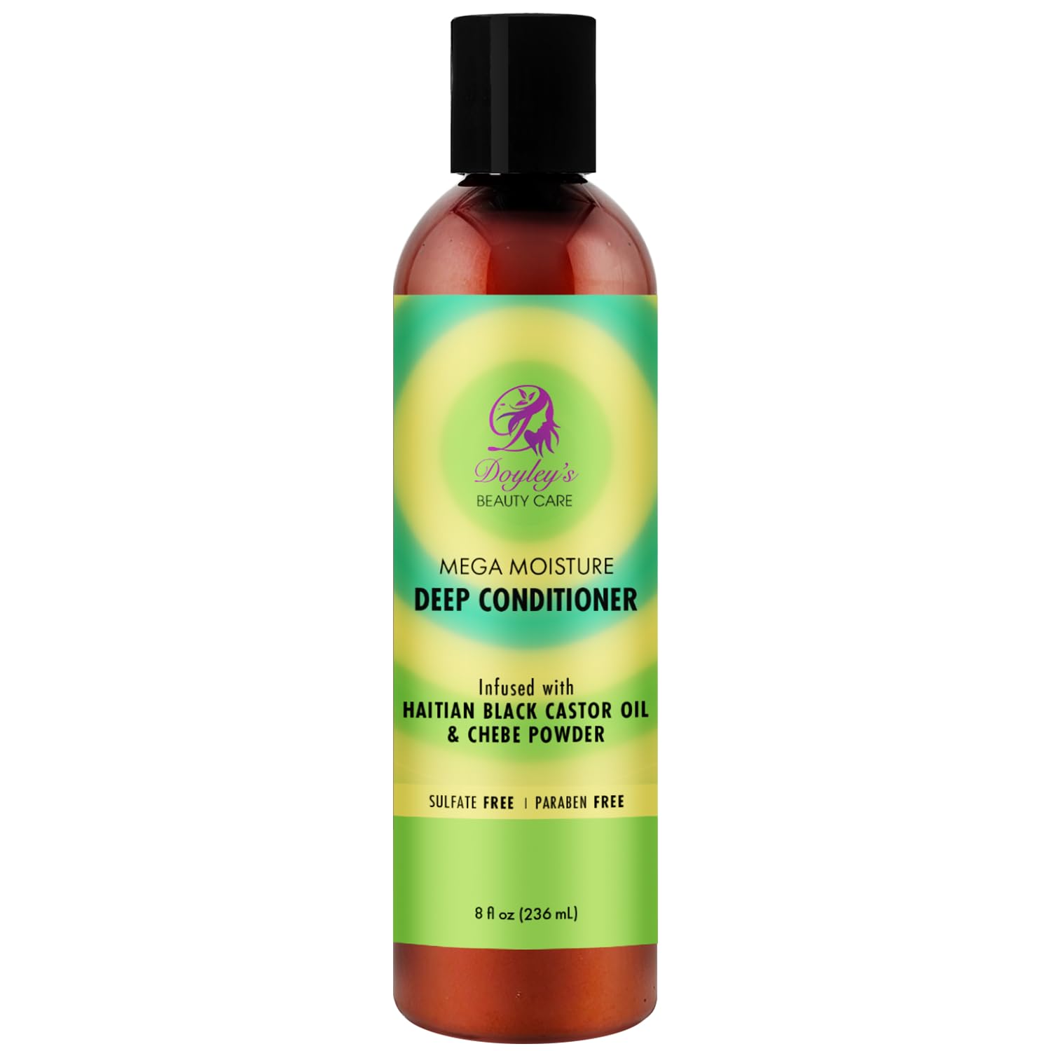 Doyleys Haitian Black Castor Oil Mega Moisture Deep Conditioner 8oz