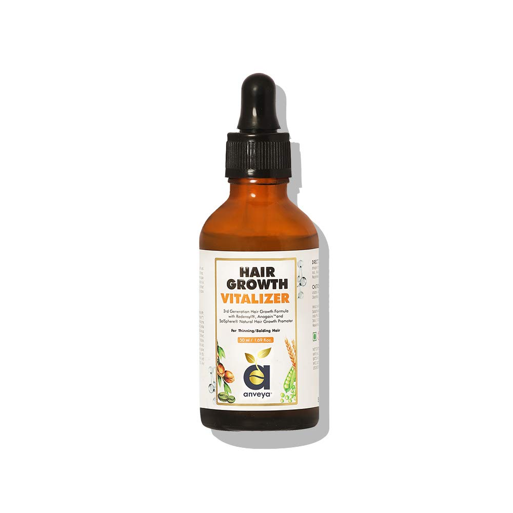 anveya Hair Growth Vitalizer Serum, with Redensyl for Hair Fall  Men & Women