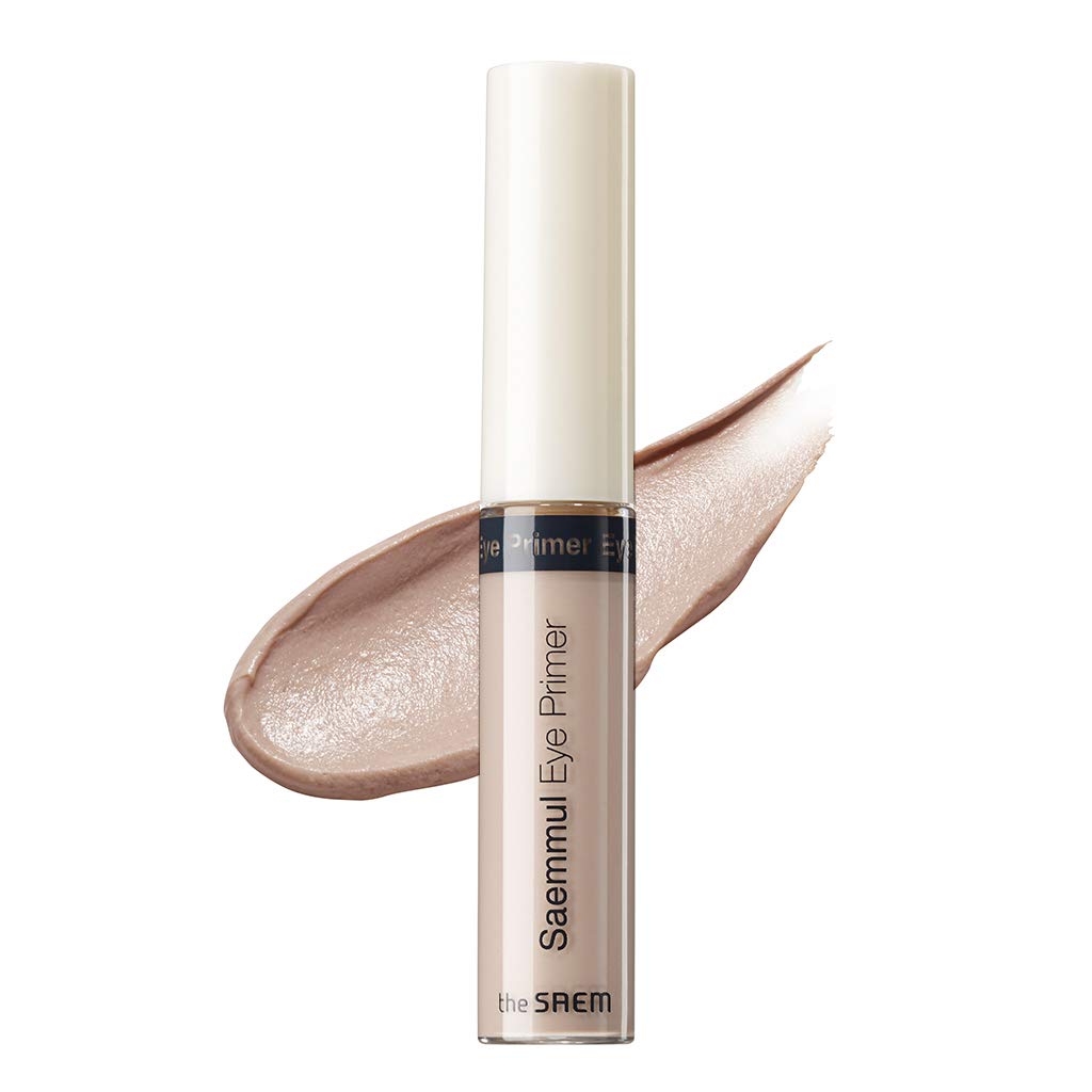 Thesaem Saemmul Eye Primer 5.8G - Eye Shadow Base To Prevent Oily Lids & Creasing - Clear Waterproof Eyeshadow Primer For All Sh
