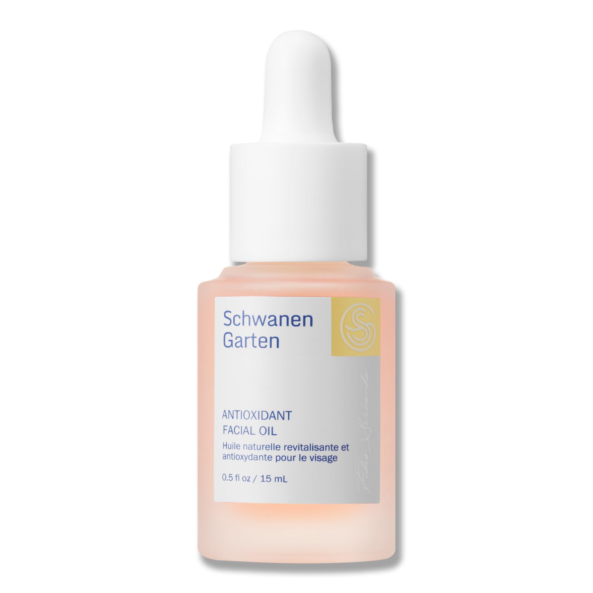 Schwanen Garten Antioxidant Facial Oil 0.5oz / 15ml - Hydrating barrier, Organically grown & Handpicked ingredients, Vegan, Kore