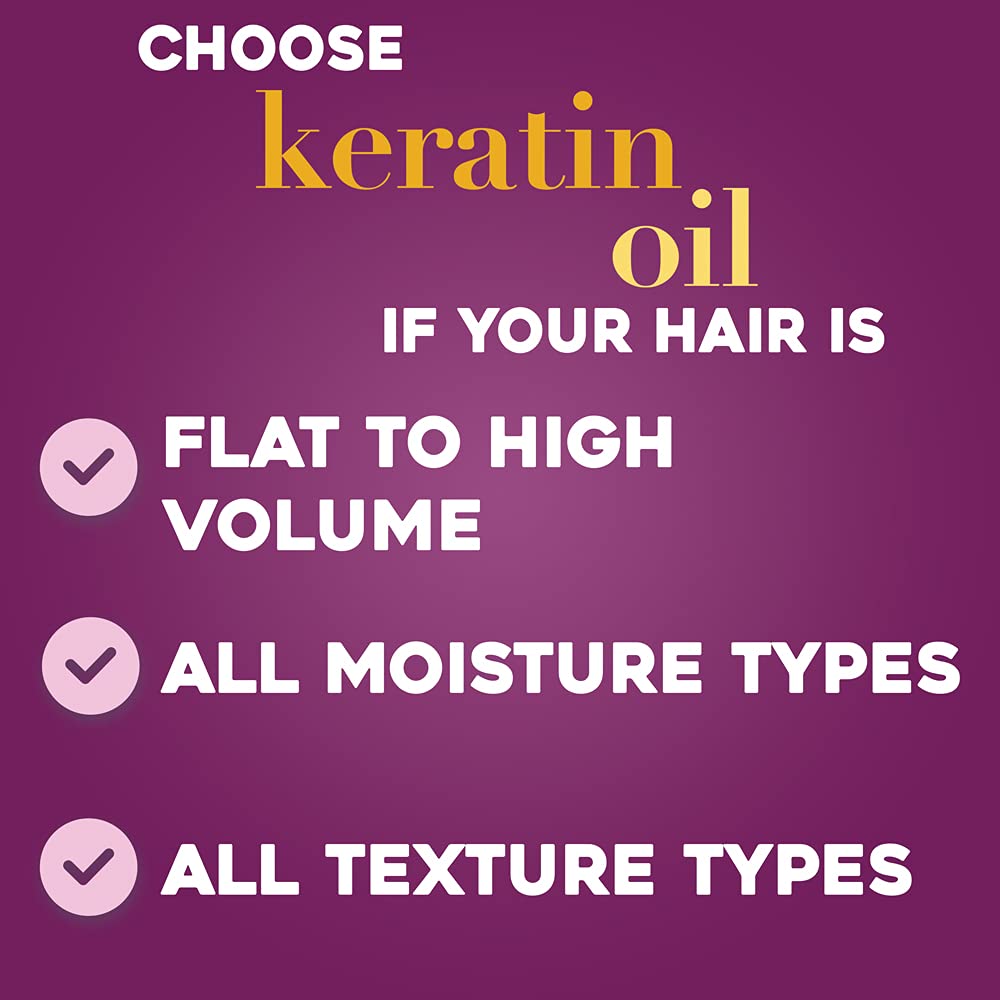 OGX Anti-Breakage + Keratin Oil Conditioner, 13 Ounce