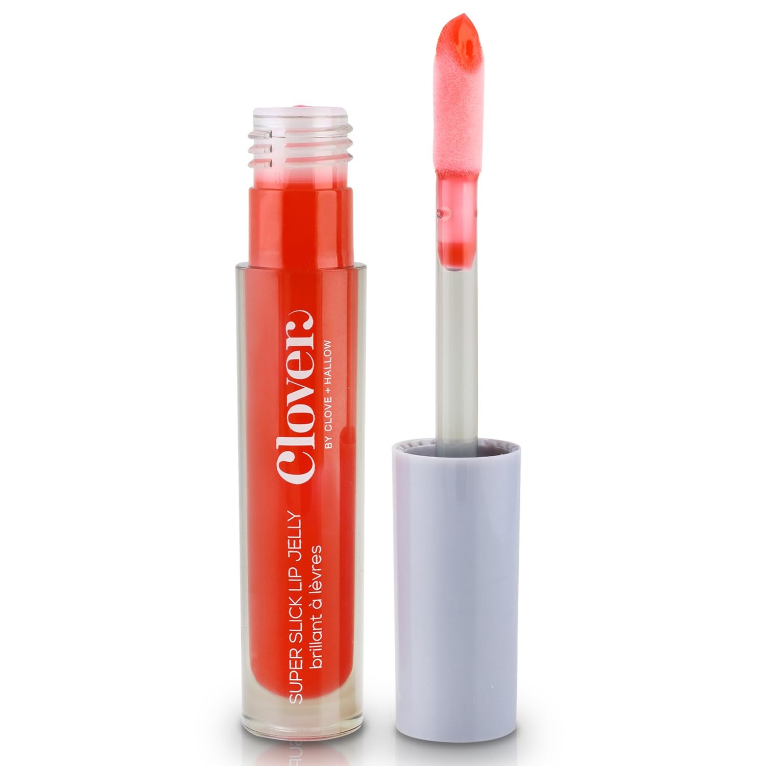 Clover Super Slick Lip Gloss | Non Sticky Lip Jelly, Moisturizing And Hydrating Pigmented Lip Gloss | Cruelty-Free & Vegan Lip M
