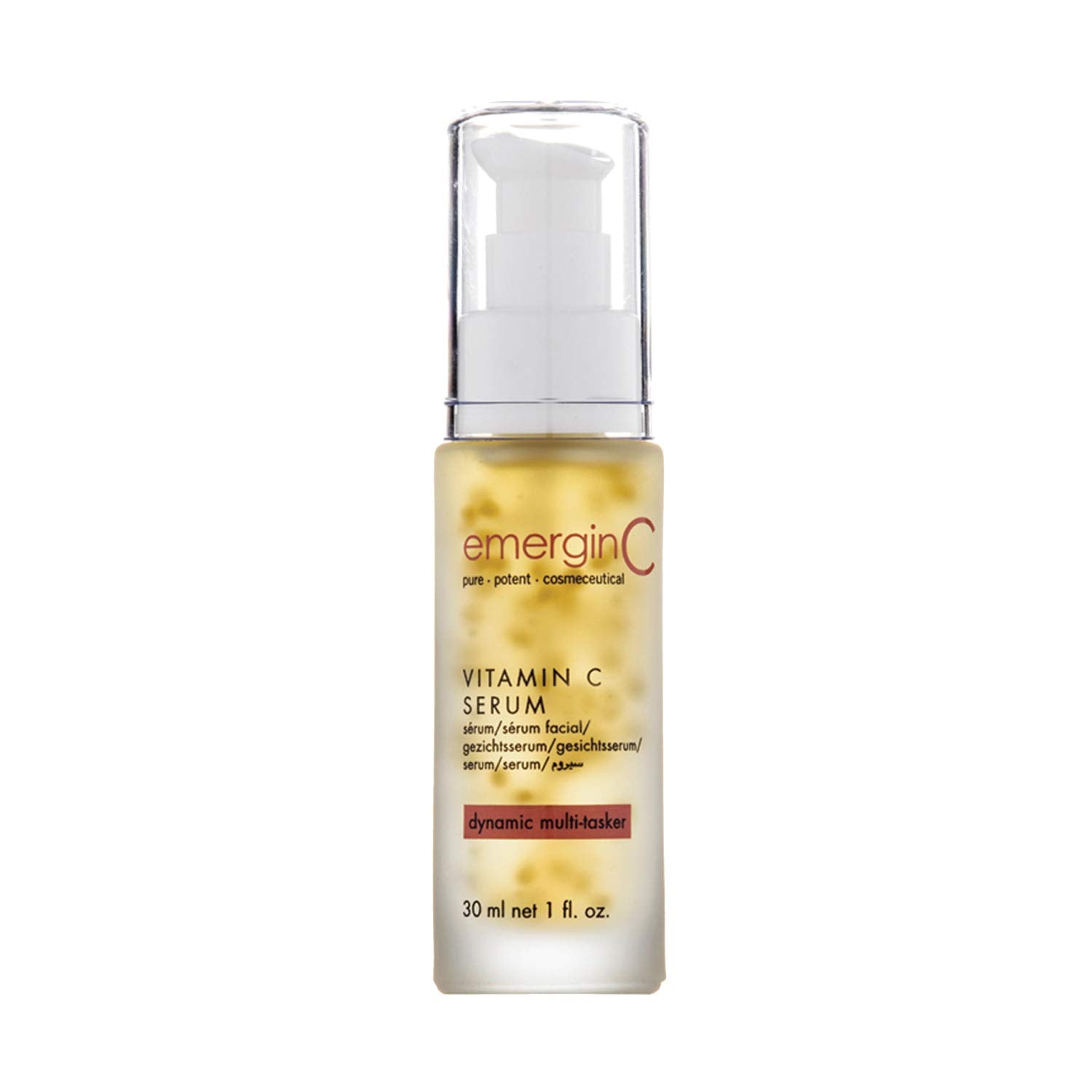 emerginC 12% Vitamin C Facial Serum - Extra Strength Micro-Encapsulated Spheres to Help Address Visible Signs of Aging + Dark Sp
