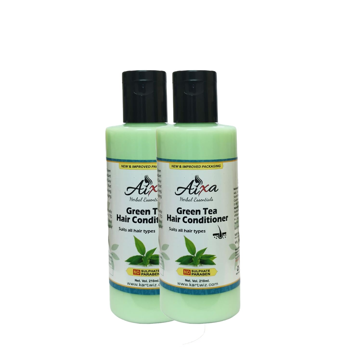 Herbigiri Herbal Green Tea Aloevera Conditioner (420Ml)