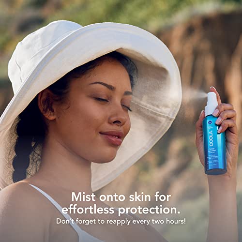 Coola Organic Sunscreen Spf 50 Sunblock Face Mist, Dermatologist Tested Skin Care For Daily Protection, Vegan And Gluten Free, N