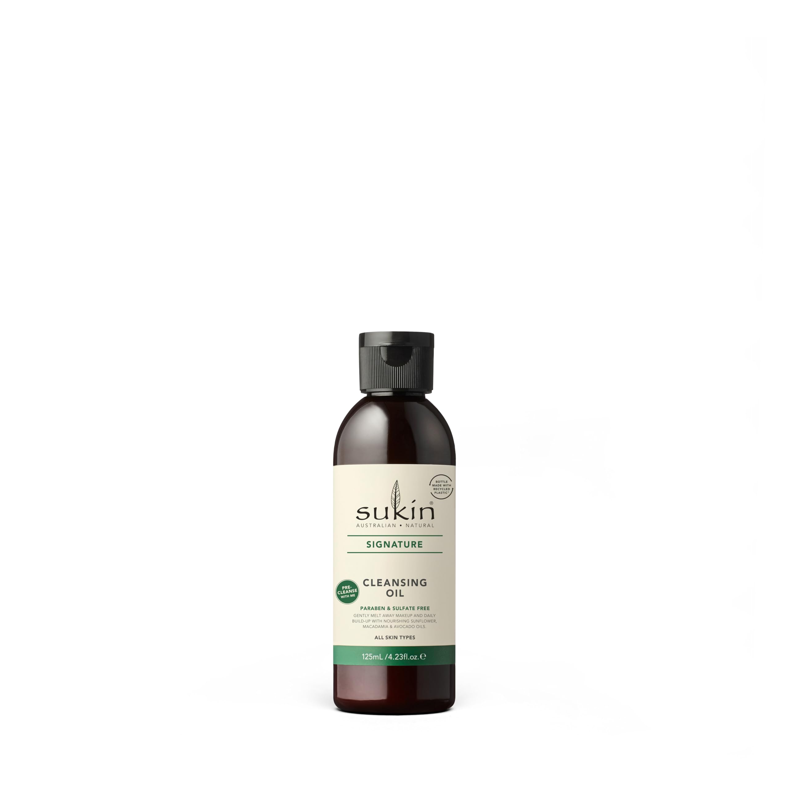 Sukin Signature, Cleansing Oil, All Skin Types, 4.23 fl oz (125 ml)